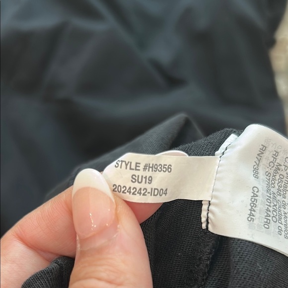 Madewell Black Short Sleeve Crew Neck Mini Dress - Picture 8 of 9